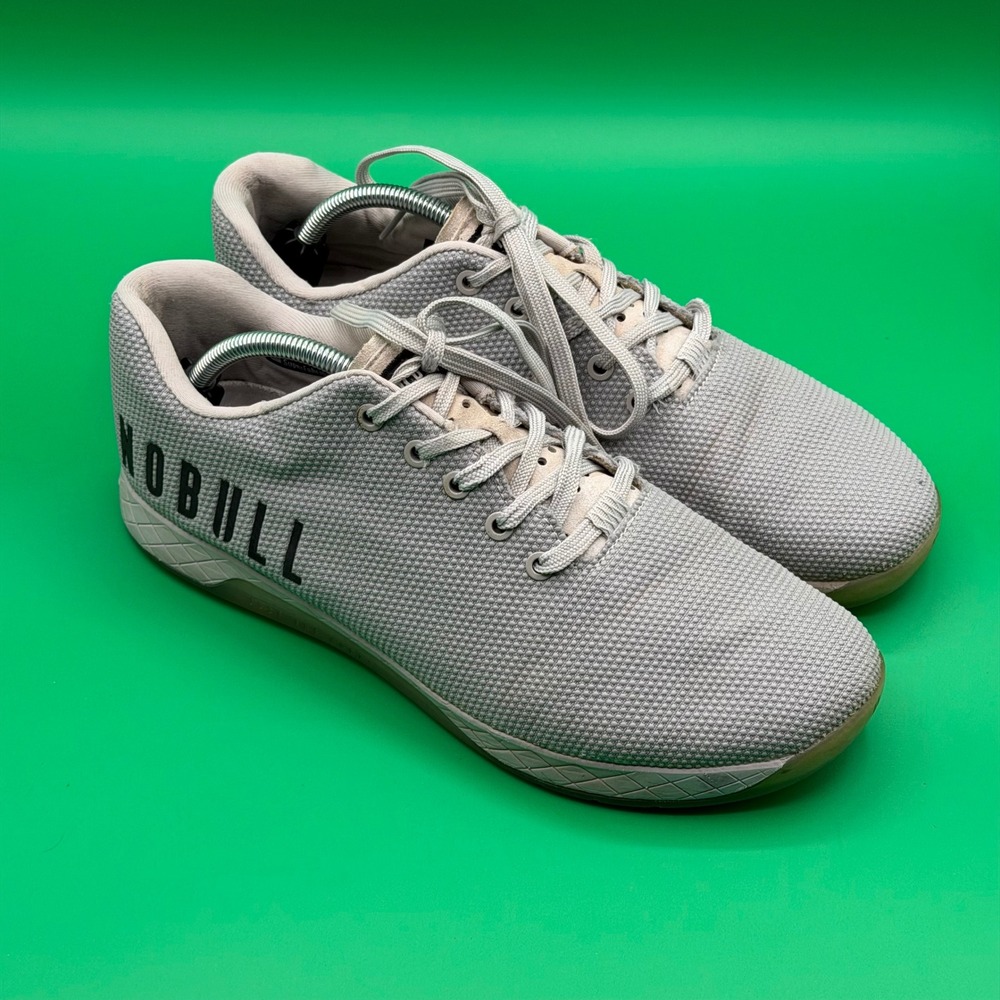 NOBULL Outwork CrossFit Trainer Mens Grey Low Top Training Shoes SuperFabric
